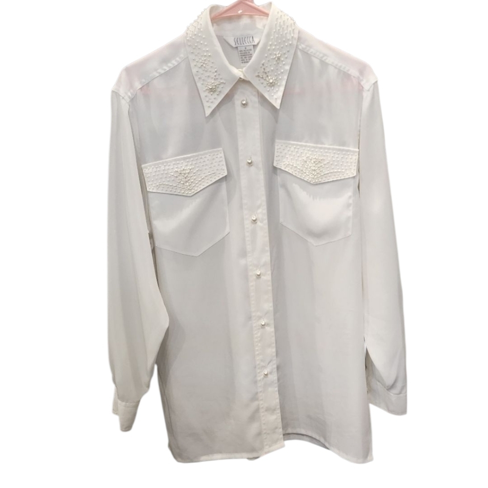 SELLECCA PEARL BLOUSE